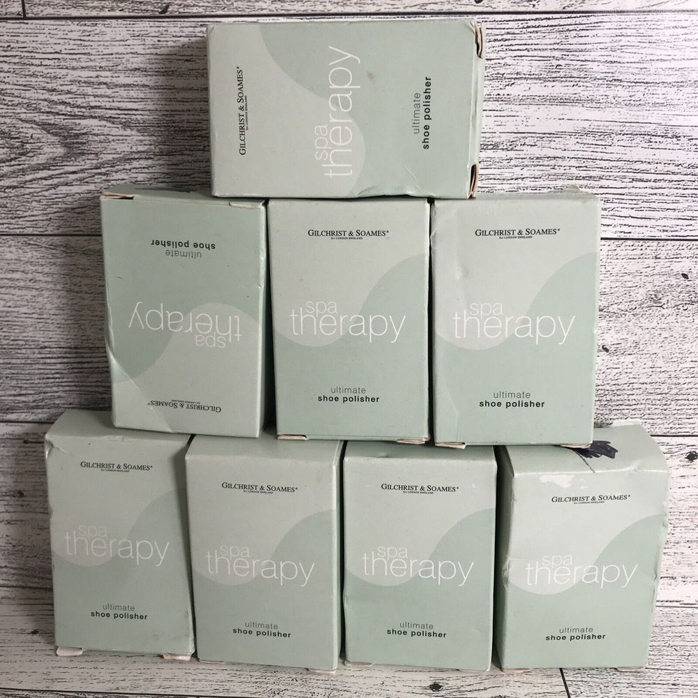 Shoe Polisher Sponge Gilchrist & Soames Spa Therapy Ultimate Lot Of 8 New in box